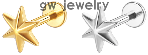 G23 titanium alloy ear studs and lip studs(图4)